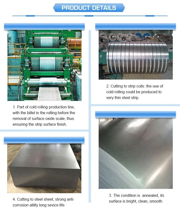 DC02 Cold Rolled Steel Coils Specification: