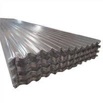 Folha de telhado de metal corrugado revestida de zinco G30 GI