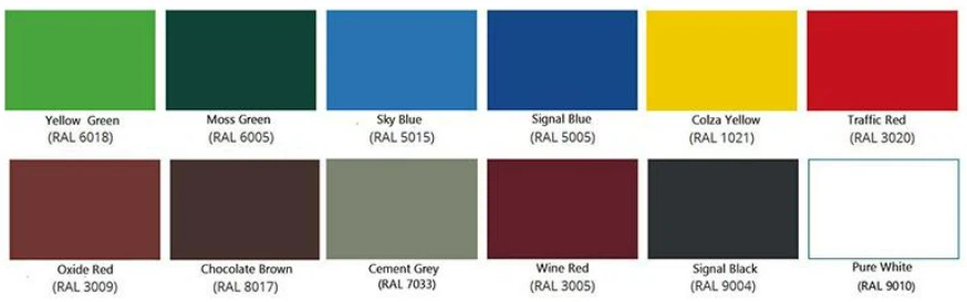 Color Coated Steel PPGI Color Coated Steel PPGI