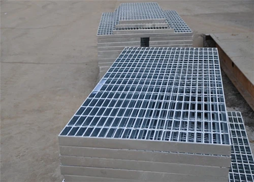 Grade de grade de metal de aço de metal galvanizada e mergulhada quente